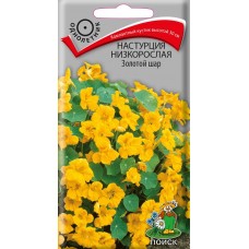 Настурция низкорослая Золотой шар Настурция низкорослая Золотой шар