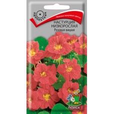Настурция низкорослая Розовая вишня Настурция низкорослая Розовая вишня